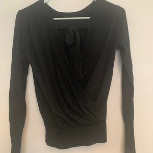 Merino Wool J. Crew Sweater with Tie Back